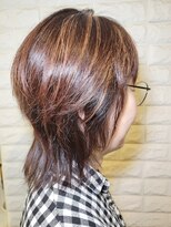 松本平太郎美容室 国立店&nbsp;40代50代60代×ウルフ×イノアカラー×ハイライト