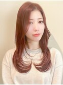 韓国レイヤー×レッドカラー