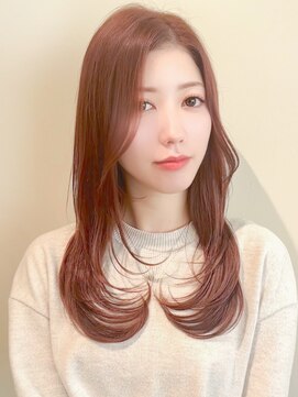 ルエ(rue) 韓国レイヤー×レッドカラー