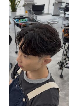 オム ブランシェ(HOMME BLANCHE’) 【Ryo】韓国風フェザーパーマ