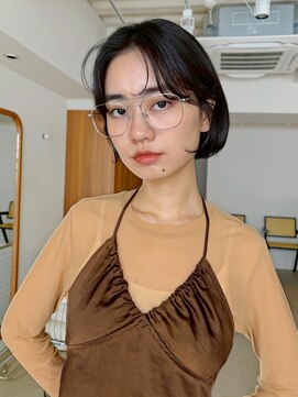 フィルムス 柏(FILMS) ココアベージュ/黒髪/小顔/クラゲヘアー/オリーブグレー/柏