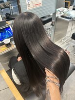 キング 梅田店(K!ng)&nbsp;縮毛矯正髪質改善ハイライトレイヤーカット梅田美容室エクステ