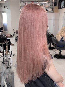 ペレ 栄 アネックス(PELE栄ANNEX) クラゲヘアー/小顔に見せるヘア/ココアベージュ/栄