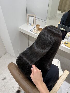 髪質改善／オーガニックカラー／艶髪