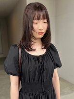 イロウ 天神大名店(IROW) チョコレートブラウン 髪質改善 レイヤーカット