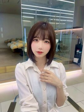 似合わせカット ボブ 外ハネボブ ミニボブ 顔周りカット