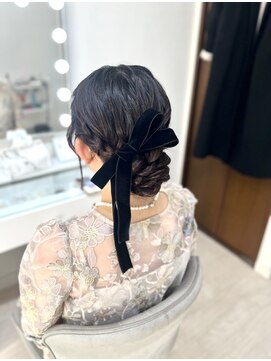 ルノンルージュ(Renon Rouge) ゆるふわシニヨン