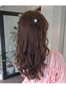 ソア 渋谷(soar) 春夏カラー/ブリーチなし/ピンクブラウン