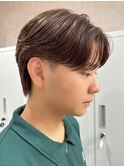 センターパート/フェザーパーマ/スパイラルパーマ/men's