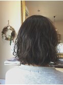 切りっぱなしボブ