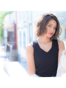 ミエル ヘア 新宿(miel hair) 【miel hair 新宿】大人かわいいクラシカルなニュアンスパーマ♪
