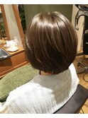 さっぱり透明感ボブ