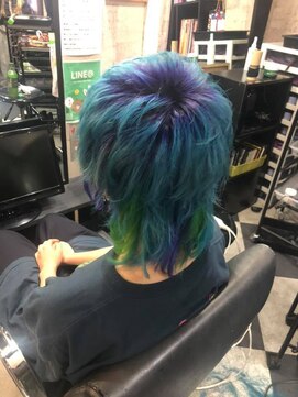 トリックストア(TRICK STORE) ウルフカット☆ランダムメッシュ