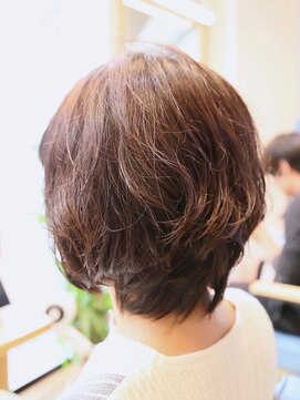 リビーチ ヘア リゾート 赤羽(Rebeach HAIR RESORT) 【赤羽リビーチ】エアリーパーマ×ショートグラデーション