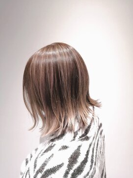 アディクト 綾瀬(ADDICT) 【ADDICT_YUKI】コントラストバレイヤージュ_ピンクエモージュ