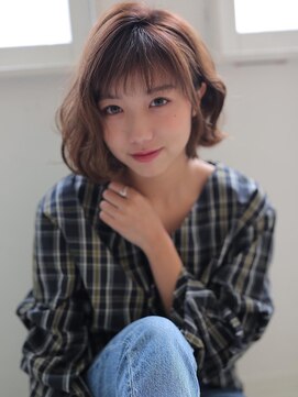 アグ ヘアー チャーム 光が丘店(Agu hair charm) ラフ&エアリーなウェーブショート