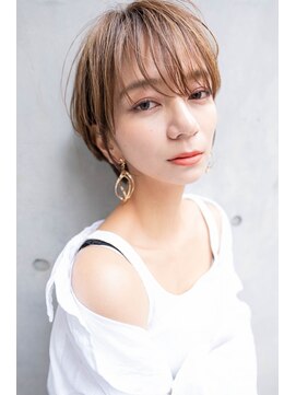 クラン(clan) 前下がりボブ/モテ髪カタログ/小顔に見せるヘア/前髪カット