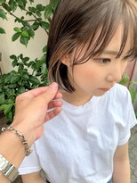 ボアップ 新居浜店(boappu)&nbsp;#イヤリングカラー#インナーカラー#ミルクティーベージュ