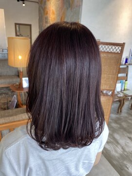 ディードア ヘア ヴィジョン(Ddoor hair vision) 赤髪ミディアム