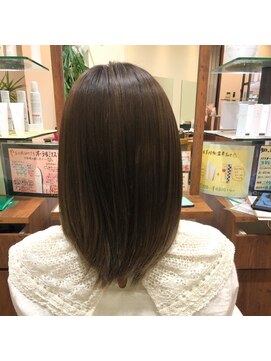 ジップ 浜田店(zip) 艶髪ストレートロング×30代大人可愛い