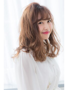 ミエル ヘア 新宿(miel hair) 〈mielhair新宿〉愛され小顔ミディ　TOKIOトリートメント