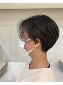 刈上げショートボブ