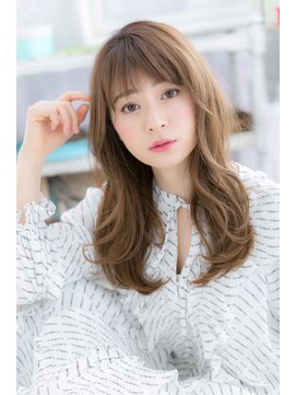 ミック ヘアアンドメイク アップ 駒込店(miq Hair&Make up) 大人かわいい外国人風フェザーバング小顔フレンチガーリーa1