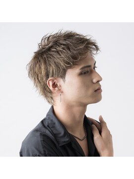 ゴールドシブヤ(GOALD SHIBUYA) taka風モヒカンショートレイヤーウルフ