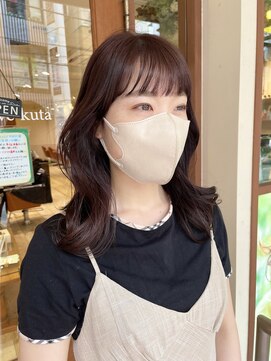 ネオリーブ クタ 町田店(Neolive kuta) 韓国風フェイスレイヤー 鎖骨ミディアム 【町田/町田駅】