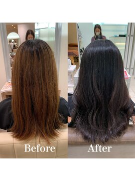 フォルテ 横浜店(FORTE) 髪質改善　グレージュ