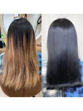 アンフィサンクミル 銀座(AnFye cinq mille) 高難易度縮毛矯正