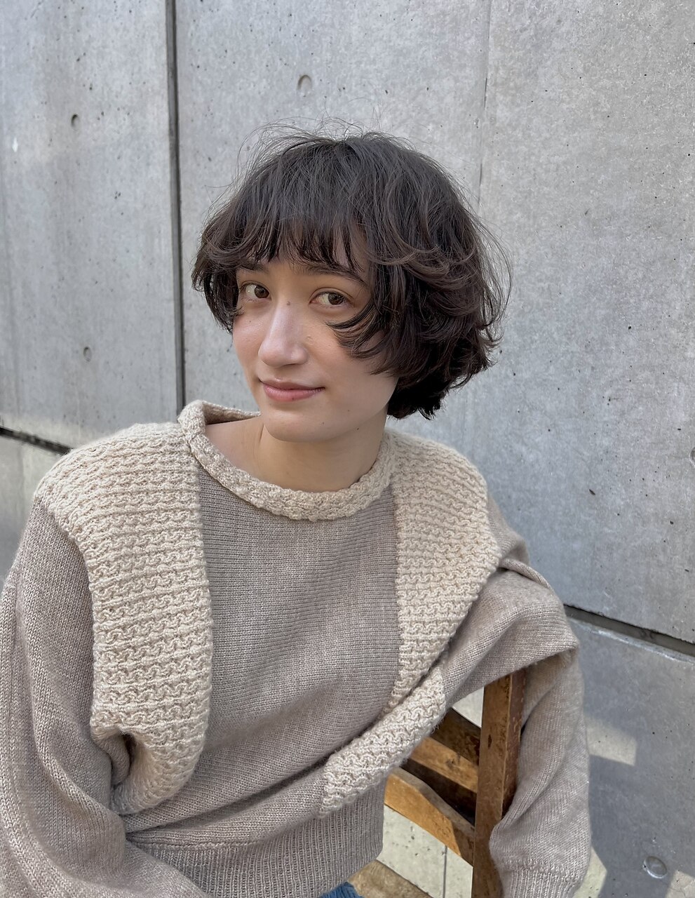 マッシュショート/くせ毛風パーマ/外国人風パーマ：L178616420