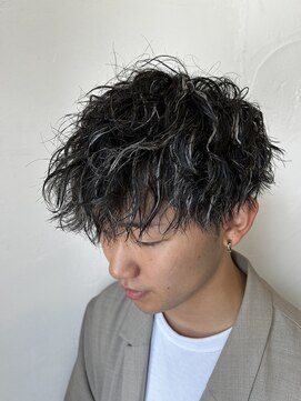 ヘアー ミュゼ 大西店(HAIR Musee) ☆ツイストスパイラルパーマ&ホワイトハイライト