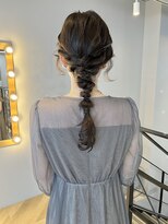 ★結婚式パーティーゆるふわ編み下ろし