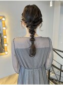 ★結婚式パーティーゆるふわ編み下ろし