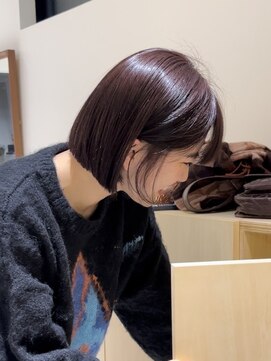 ニール 名古屋 伏見 丸の内(NEELU) 【Neelu_pon】wカラーで作るボルドーカラー