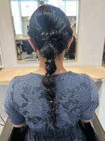 レトン 銀座(leton)&nbsp;ヘアアレンジ/パーティー/フルバング/似合わせカット[銀座]