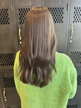アチーブ ヘア デザイン(achieve hair design) 透明感カラーアッシュブラウン透明感立体感30代40代美シルエット
