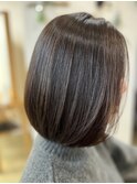 ショートスタイル×縮毛矯正ケアルーガ