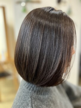 ナチュラル 仙台駅前店(Natural) ショートスタイル×縮毛矯正ケアルーガ