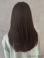 アーサス ヘアー デザイン 新潟新発田店(Ursus hair Design) ストレートレイヤーロング×ダークブラウン