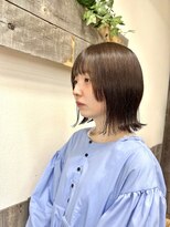 ケープラス(K+plus)&nbsp;姫カット×外ハネボブ×オリーブグレージュ