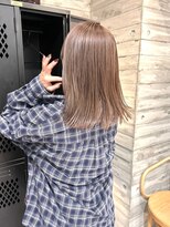 ヲタク(wotaku.)&nbsp;ベージュカラー透明感カラーダブルカラーケアブリーチリタッチ