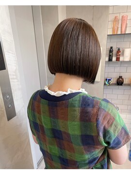 ロビン アンド ダルク(robin&darc) ミニボブ×マロンベージュ