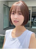 大人ボブ#メルティカラー#似合わせカット#ウェーブ