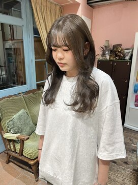 ロチカバイドールヘアー 心斎橋(Rotika by Doll hair) olive beige