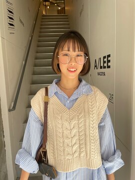 アイリー 名古屋(A/LEE) イヤリングカラー／ベージュ