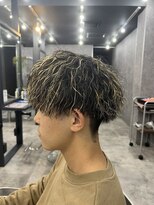 ツイストスパイラルパーマ×ハイライト！