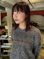 ハマモト&nbsp;ブリーチなし、レッドカラー