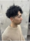 骨格矯正カットパーマ